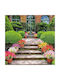 Artificial Flowers Decoration 10 Bunches Red Silk