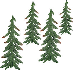 Weihnachtsdekorationen mit Bäumen Baum 4 Stück Weihnachtsdekorationen mit Bäumen Baum 4 Stück