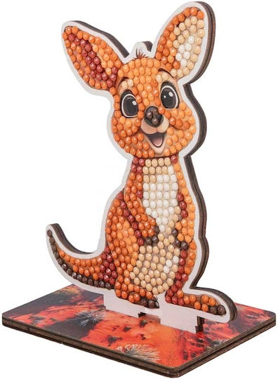 Diamond Painting Kit Craft Buddy Crystal Art Buddies Känguru 7 Teile