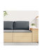vidaXL vidaXL Wasserdichtes Sitzbank-Kissen mit Rückenlehne Anthrazit 40x80cm Verschiedene Farben