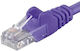 PremiumCord U/UTP Cat.6 Gigabit Network Cable Ethernet 5m Purple
