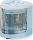 Peach Double Sharpener Blue Barrel 1pcs