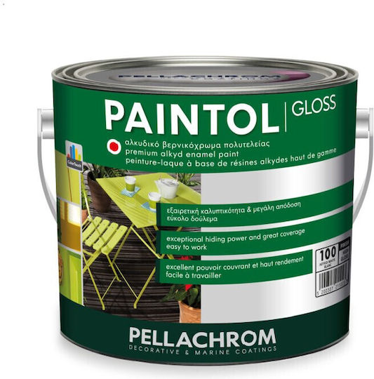 Pellachrom Culoarea lacului Anticoroziv 0.75lt Alb Strălucitor