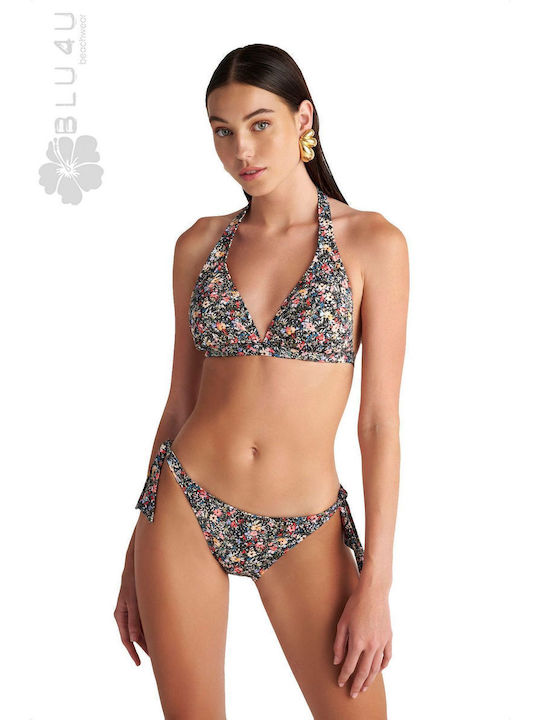 Set Bikini Floral Black