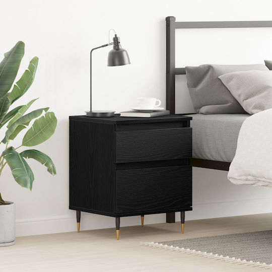 Комод Дървен Black oak 40x35x50см
