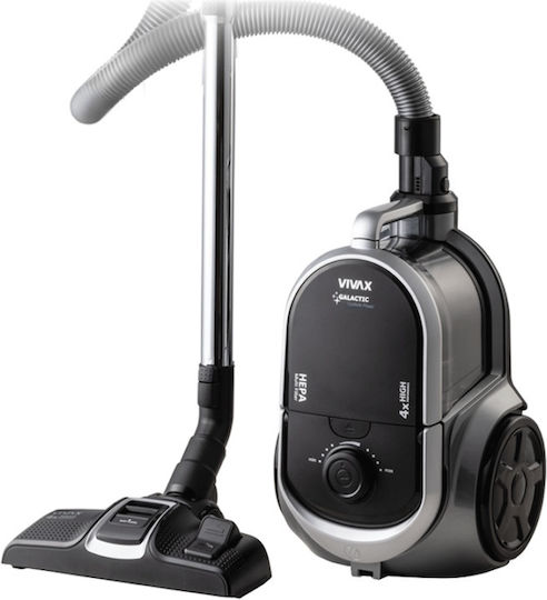 Vivax VCC-8004AB Aspirator 800W cu bol 2.5lt Neagră