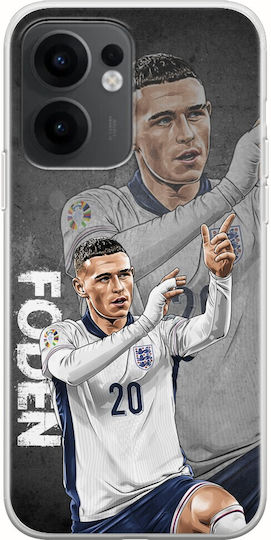 Euro 2024 Phil Foden Oppo Reno 13 F 5g Flexible TPU Transparent Silicone