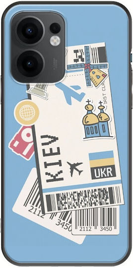 Ticket To Kiev Oppo Reno 13 F 5G Black TPU Black Silicone