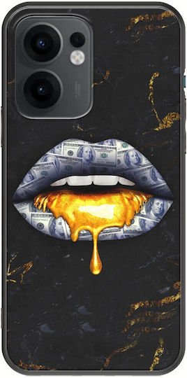 Lava Mouth Oppo Reno 13 F 5g Black Tpu Μαύρη Σιλικόνη