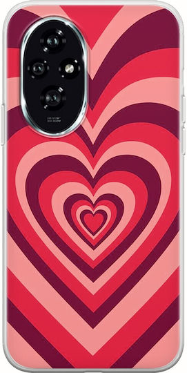 Latte Love Red Honor 200 5g Flexible TPU Transparent Silicone