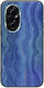 Синьо агатово камъче Honor 200 5g черен TPU черен силикон