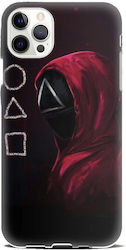 Squid Game Silicone Case Θήκη Iphone 11 Pro Black-red