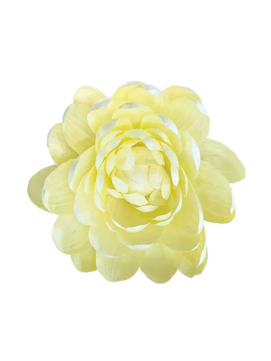 Decorative Artificial Flower Water Lily Yellow ...