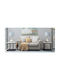 Two-Seater Ecru Couch 169x84x94 cm
