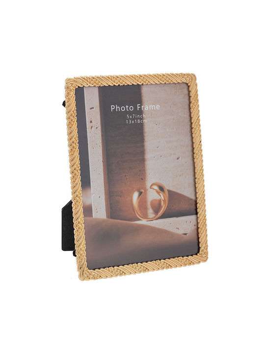 Iliadis Metallic Photo Frame with Gold Frame