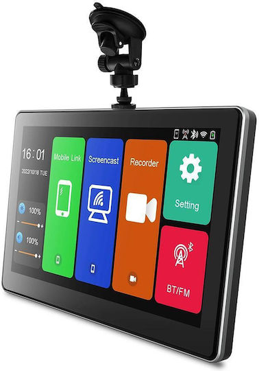 Ecran Multimedia 7" Pentru Tabloul De Bord Auto Cu Apple CarPlay Android Auto Bluetooth GPS