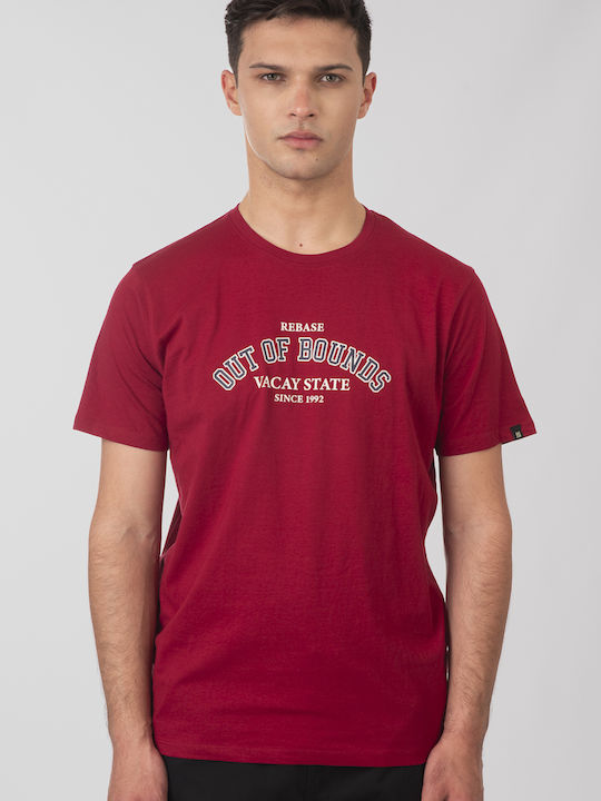 Rebase T-shirt Deep Red