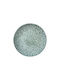 Fine Plate Shallow made of Porcelain Green with Diameter 21cm