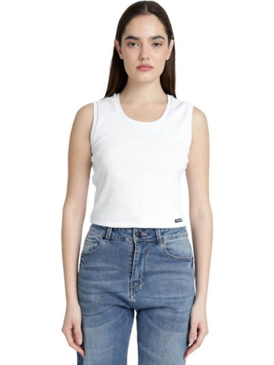 Paco & Co Women's Crop Top White