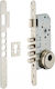 Κλειδαριά Χωνευτή Κυλίνδρου 50 X 85 Defender Νίκελ Thirard 00094527