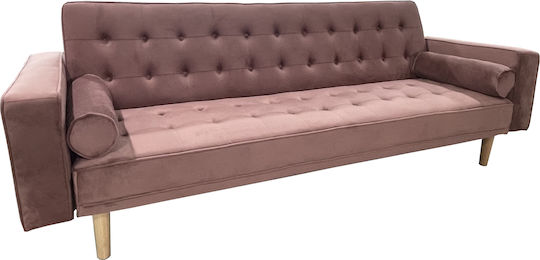 Aubrey Τριθέσιος Καναπές Κρεβάτι 224x88x84εκ.