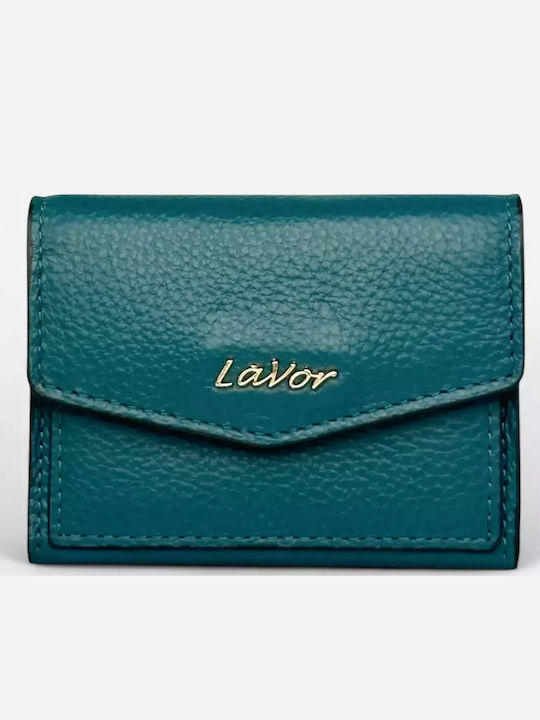 Lavor Small Leather Women's Wallet Cards with R...