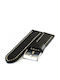Diloy Straps Кожена каишка Черен 20мм