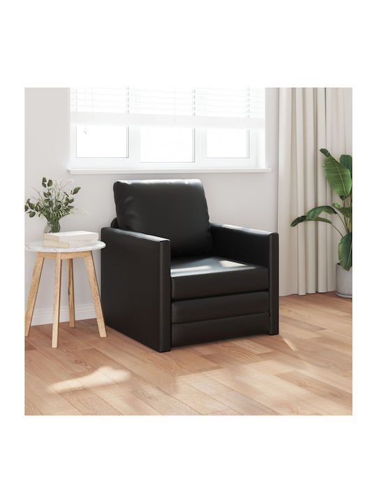 din Piele Ecologică Întuneric 74x77x81cm