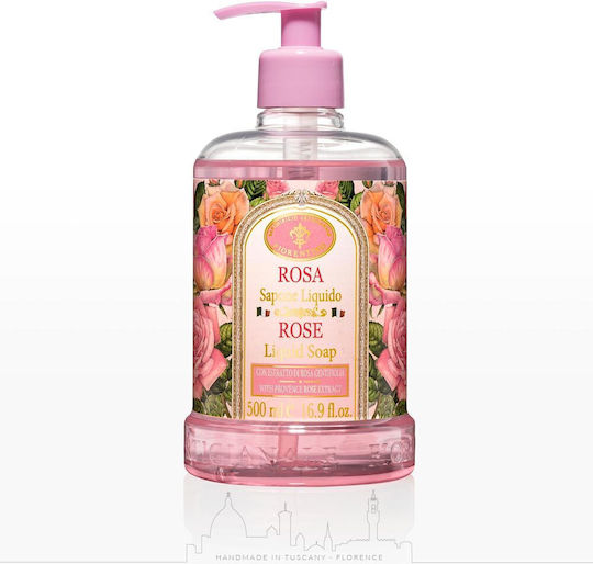 Saponificio Artigianale Fiorentino Bubble Bath with Rose Scent 500ml