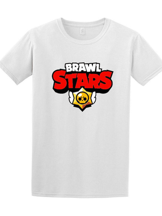 Gildan Kinderoberteile T-Shirt Weiß