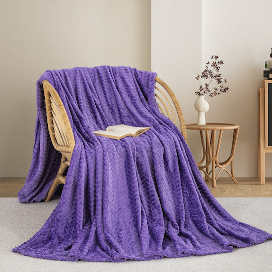 Adam Home Halb Doppelt 180x240cm Lila Adam Home Halb Doppelt 180x240cm Lila