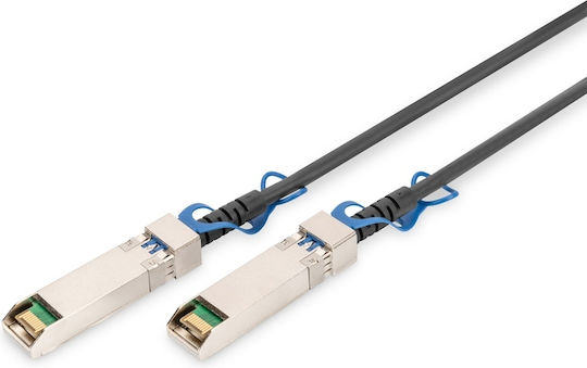 3M Direct Attach Copper Καλώδιο Δικτύου Ethernet 3m Μαύρο