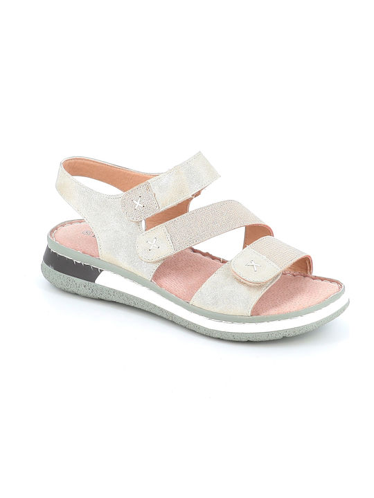 B-Soft Women's Platform Shoes Beige