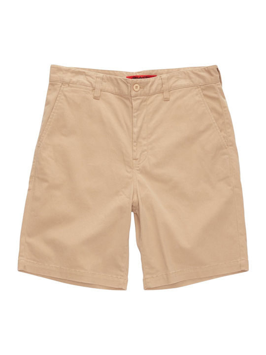 Worker Ανδρική Βερμούδα Chino Beige