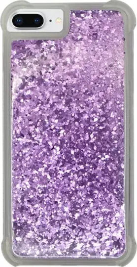 Vivid Liquid Silicone Back Cover Purple for iPhone 6/6s and Realme 6 / 6s