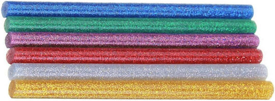 Baghete din silicon multicolore 7mmx29cm 8 bucăți subțiri 06148