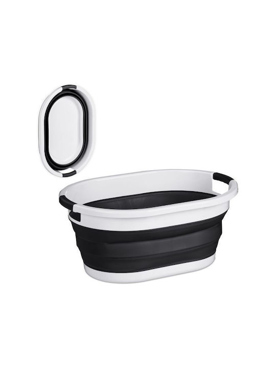 Relaxdays Coș De Rufe Din Plastic Pliabil 27.5x...