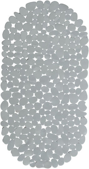 Relaxdays Antiderapant pentru duș cu ventuze Gri 34.5x66.5εκ.