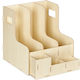 Desk Organizer Made Mdf 27 X 24 X 31.5 Cm Light Brown