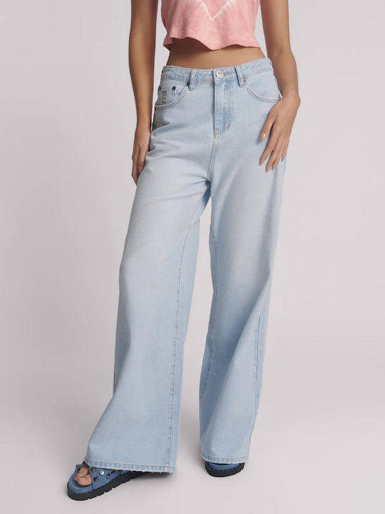 Waist Γυναικείο Jean Παντελόνι