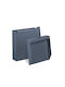 Metallic Ashtray Short Handle Dark Gray