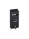 Outdoor Ashtray Dimensions 32.5 X 15 X 6 Cm Black Relaxdays