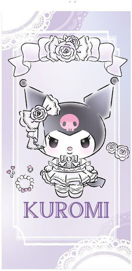 Sanrio Детски плажен кърпа Розов Hello Kitty 140x70см.