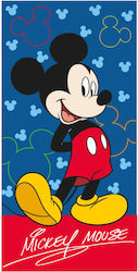 Kids' Beach Towel Mickey Mouse Blue Disney Bore...