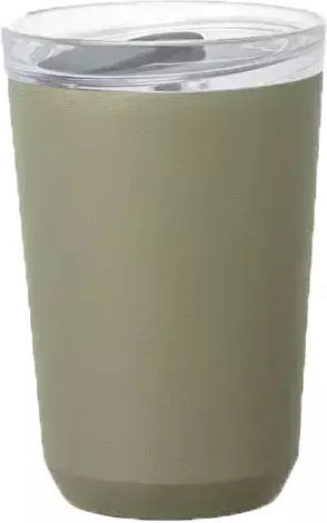 Kinto Μπουκάλι Θερμός Ανοξείδωτο BPA Free 360ml Χακί