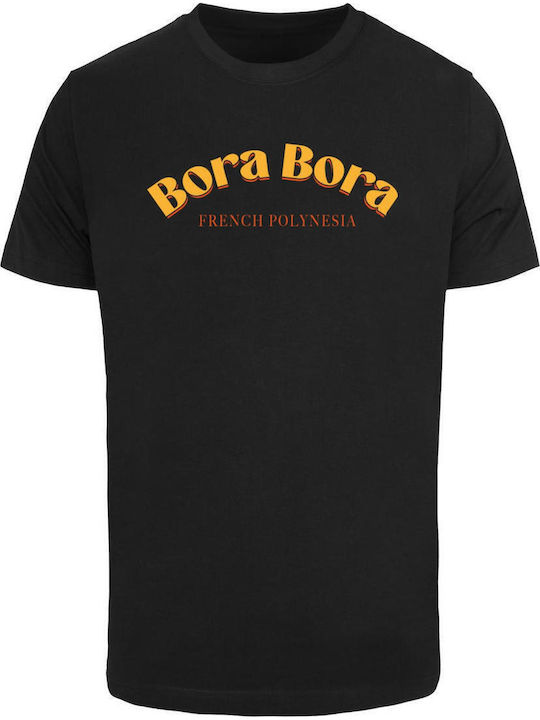 Mr.tee Бора Бора Френска Полинезия Тениска Черна Ss24 Mt3204-00007