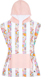 Poncho pentru copii Dock & Bay Quickdry Pink Po...