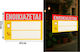 Adhesive For Rent Sign 45x35cm