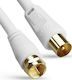 Cablu Antenă Coaxial de sex masculin - Coaxial de sex feminin 5m (34014-232)