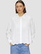 Women's Long Sleeve Shirt White